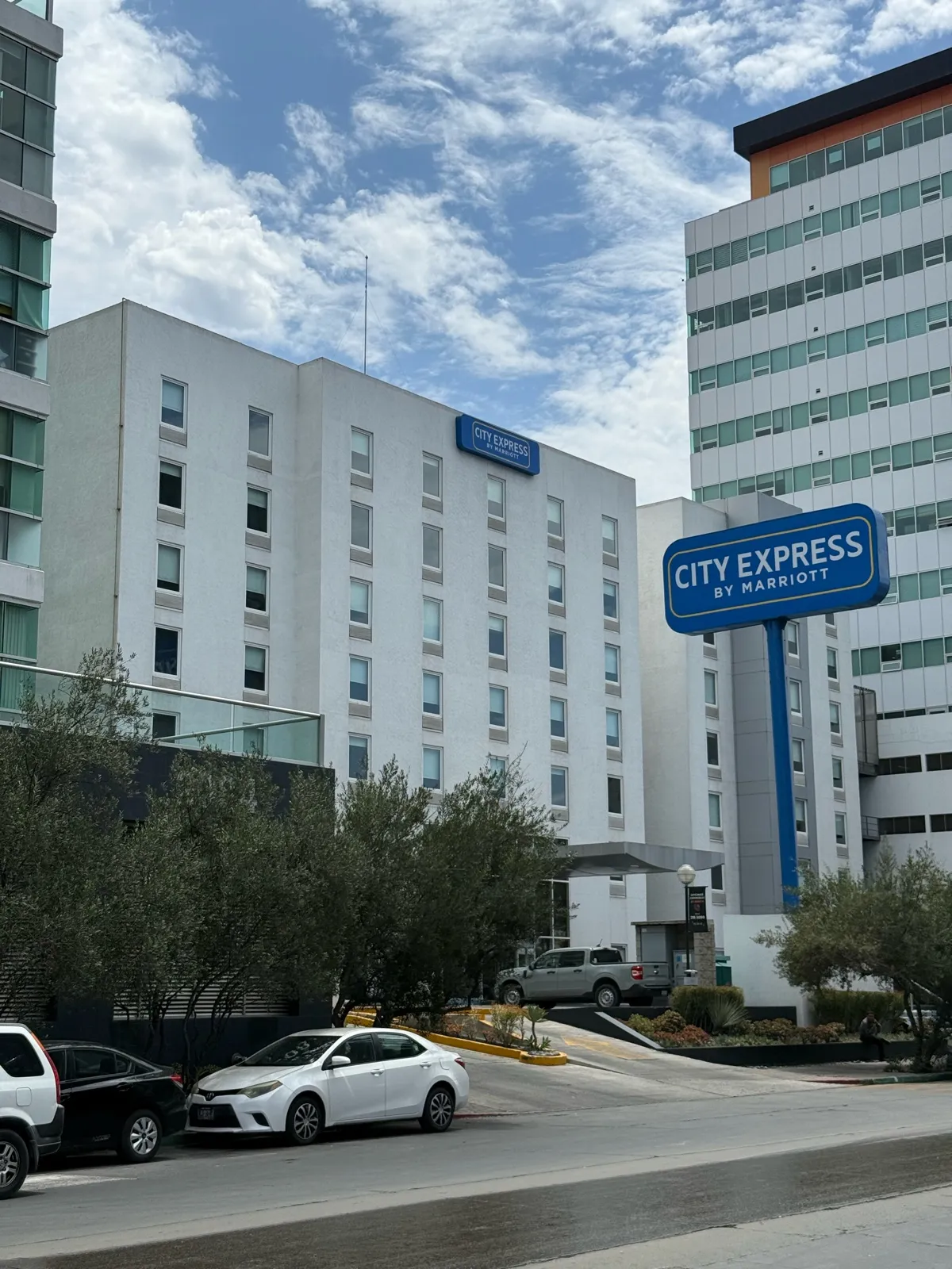 The standard hotel, seen from the street